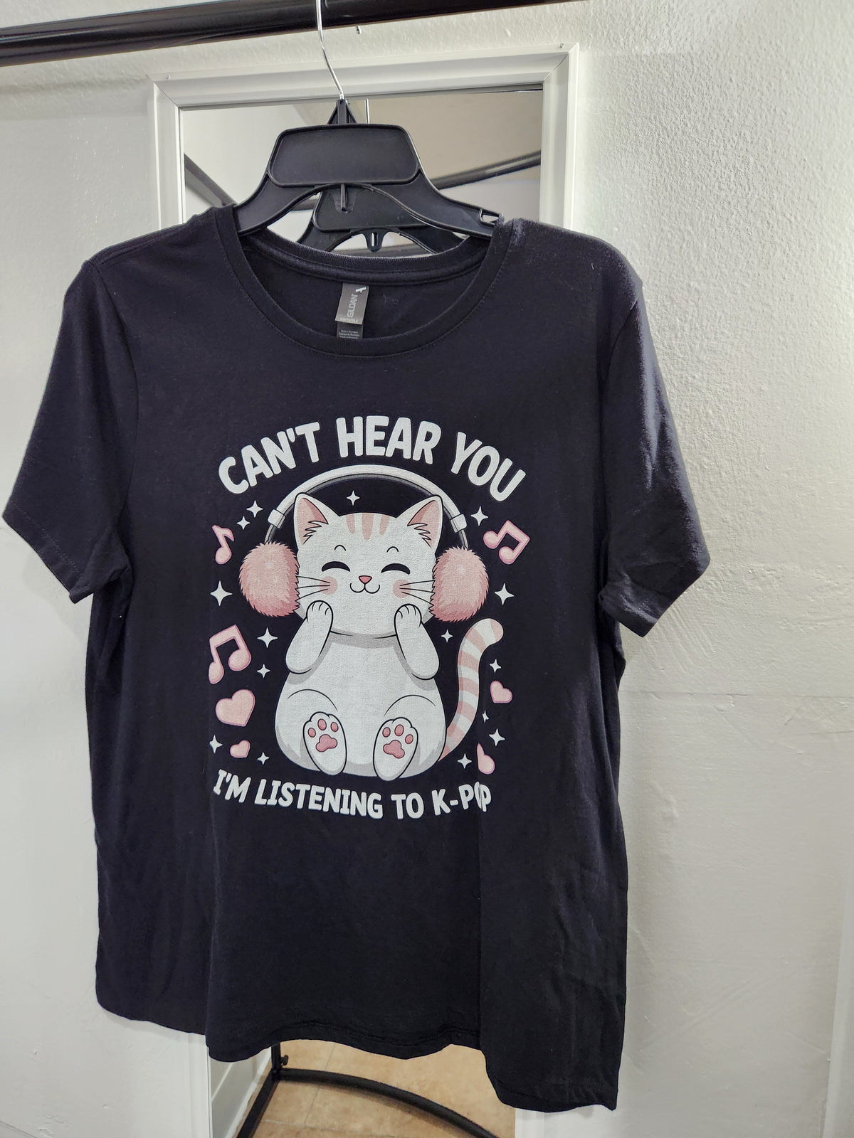 Can't Hear You I'm Listening to K-Pop T-Shirt