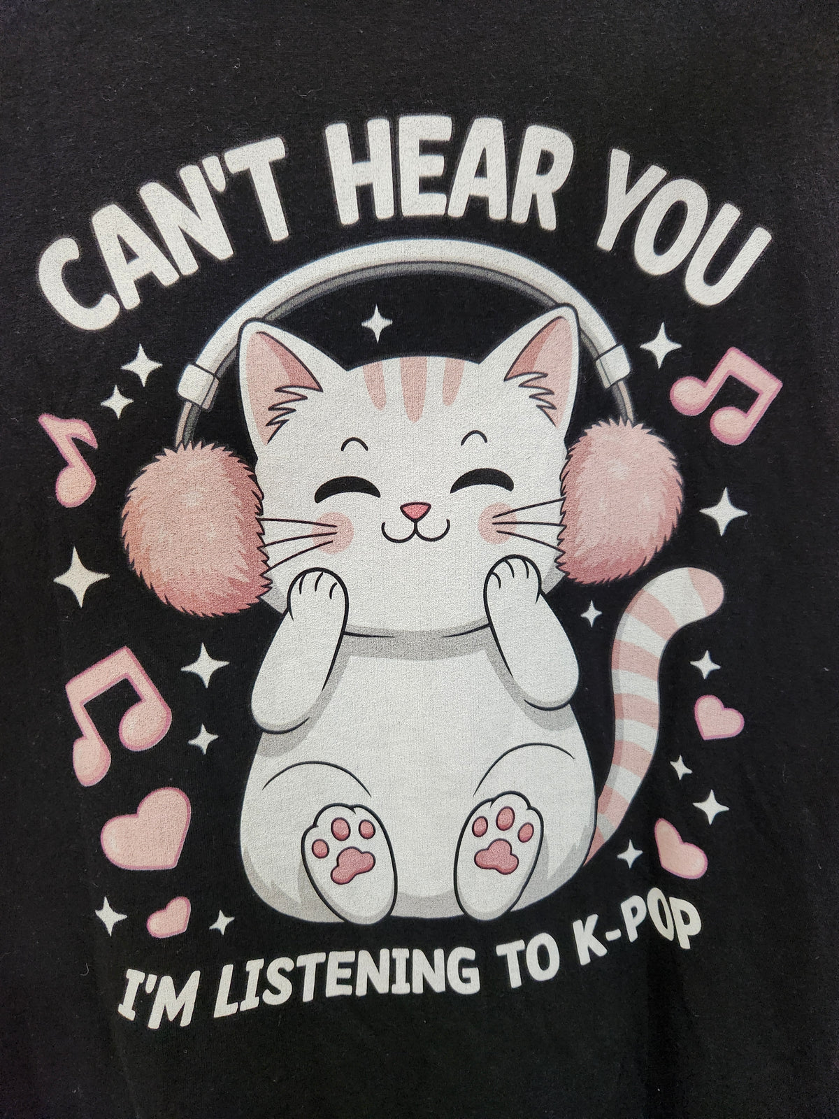 Can't Hear You I'm Listening to K-Pop T-Shirt