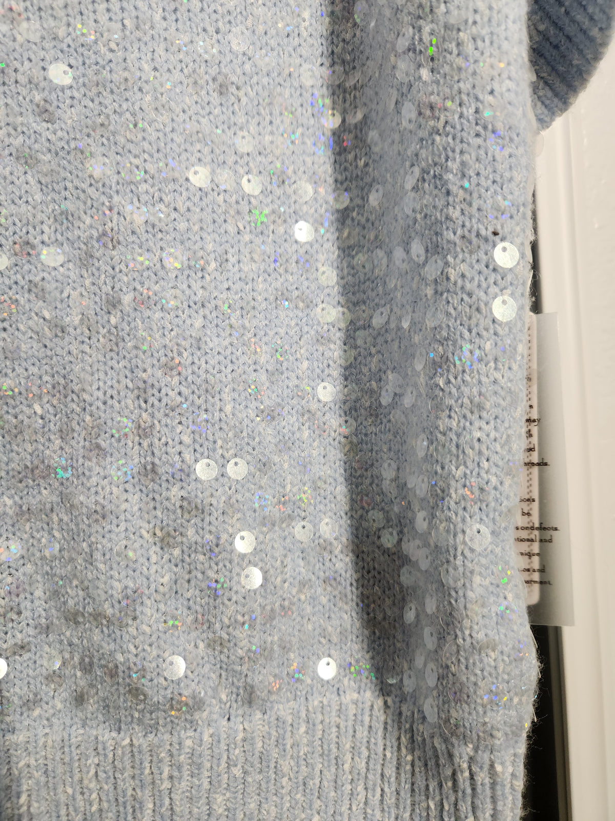 Nanette Lepore Sequin Crewneck Pullover Sweater