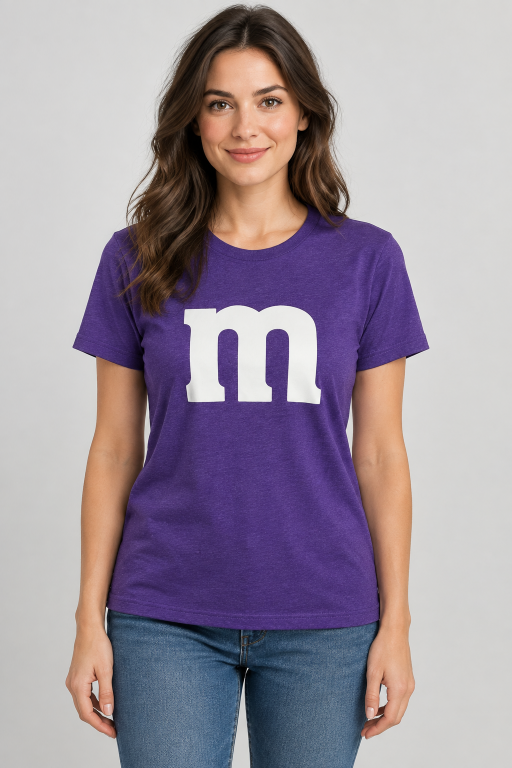 Purple Graphic T-Shirt Gildan