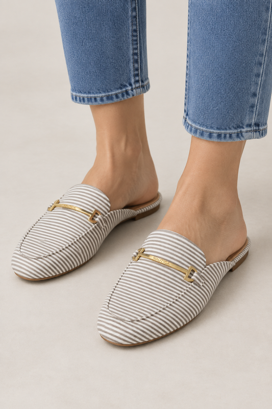 Nautica LaBella Flat Loafer Mules
