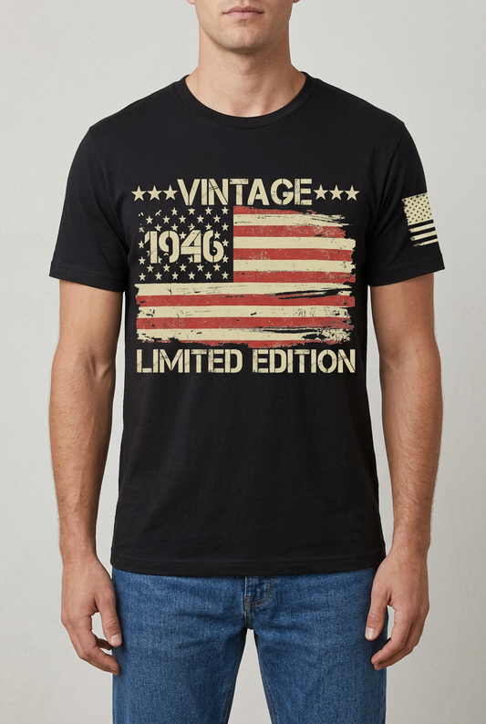 Vintage 1946 Limited Edition Graphic T-Shirt
