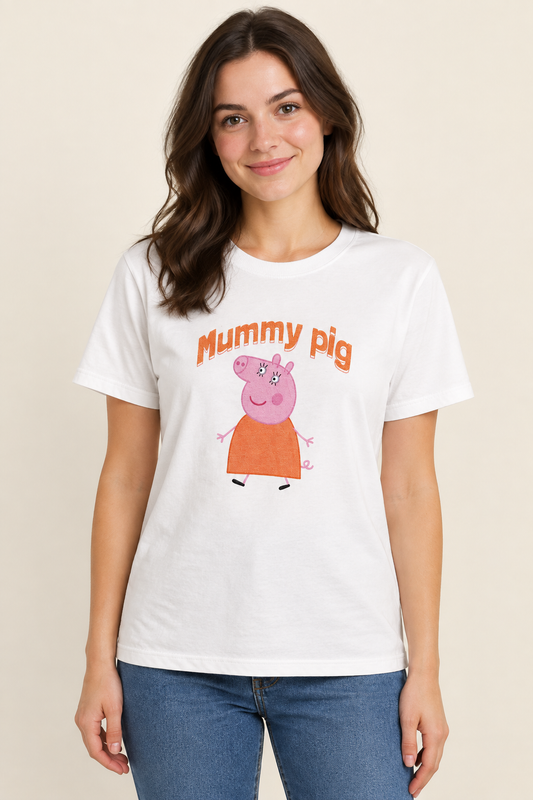 Mummy Pig Graphic Tee