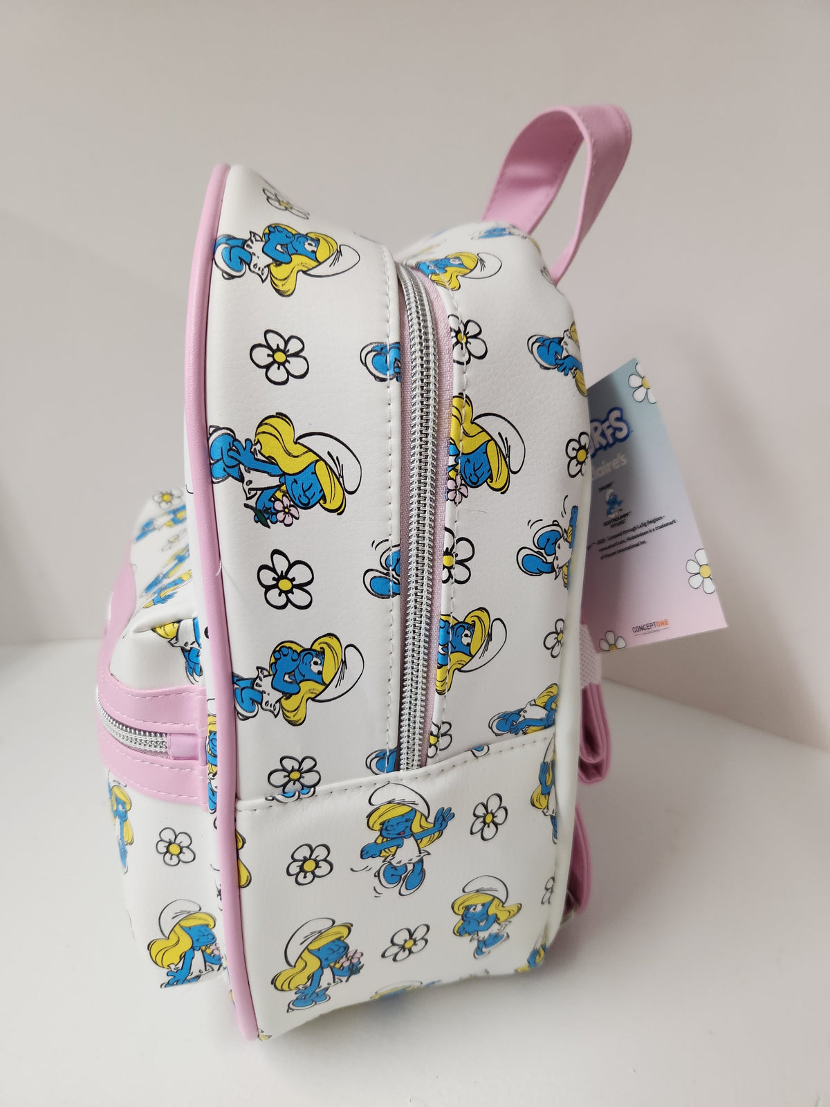 The Smurfs Smurfette Floral Mini Backpack