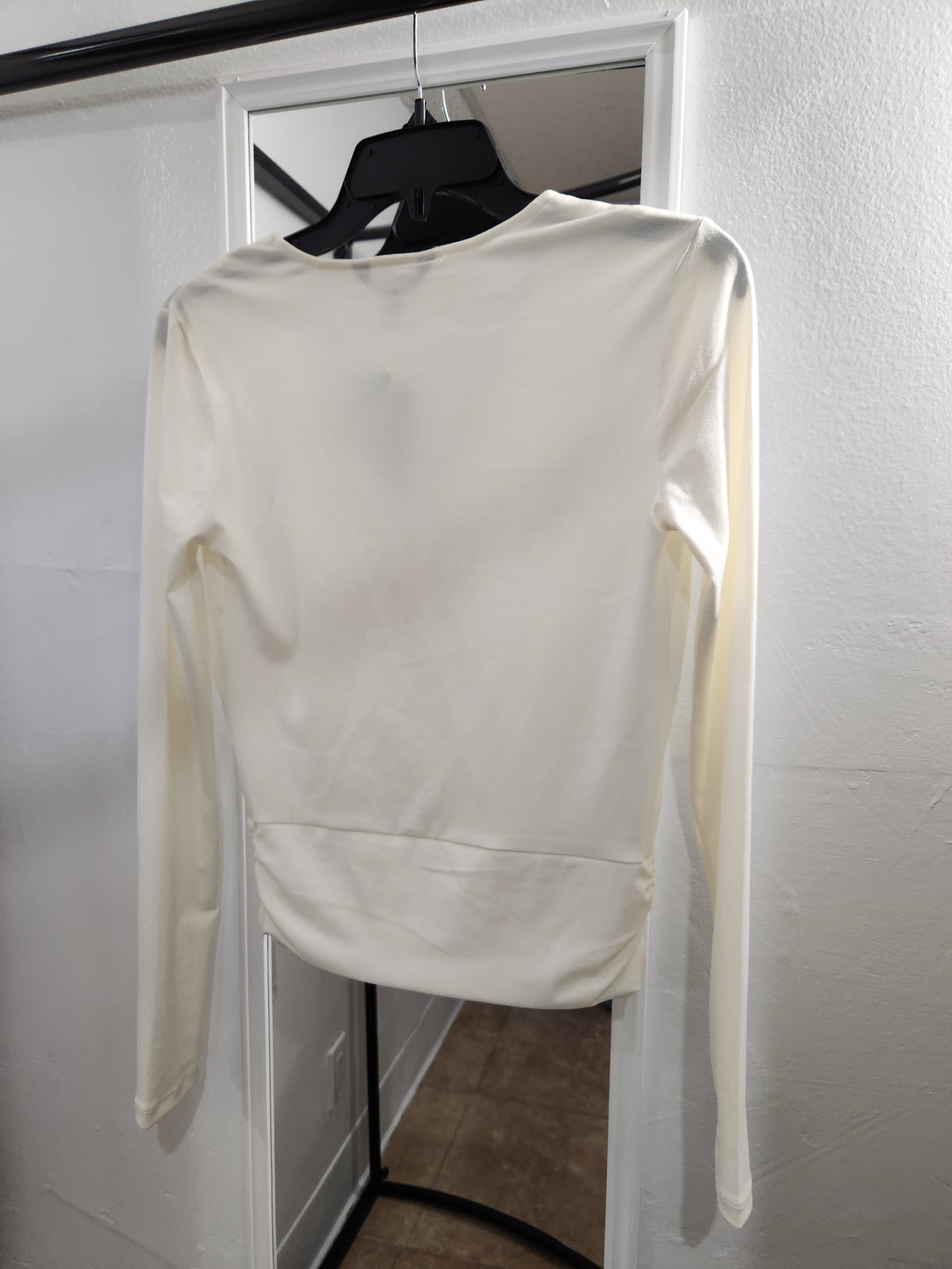 Banana Republic Long Sleeve Surplice Wrap Top
