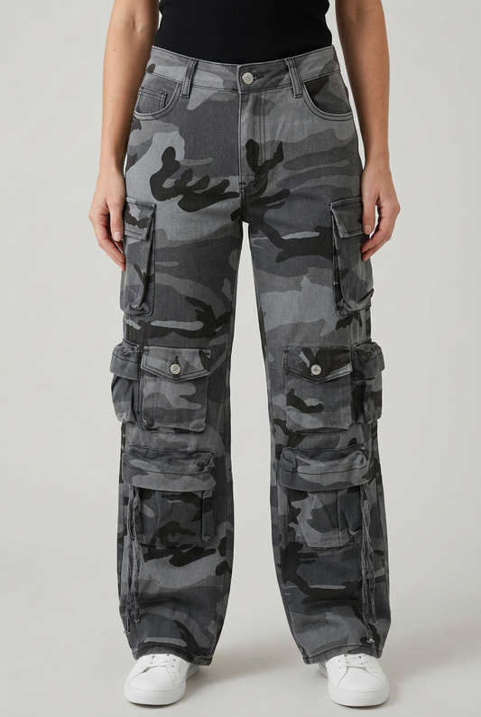 VIP Jeans Camouflage Cargo Pants